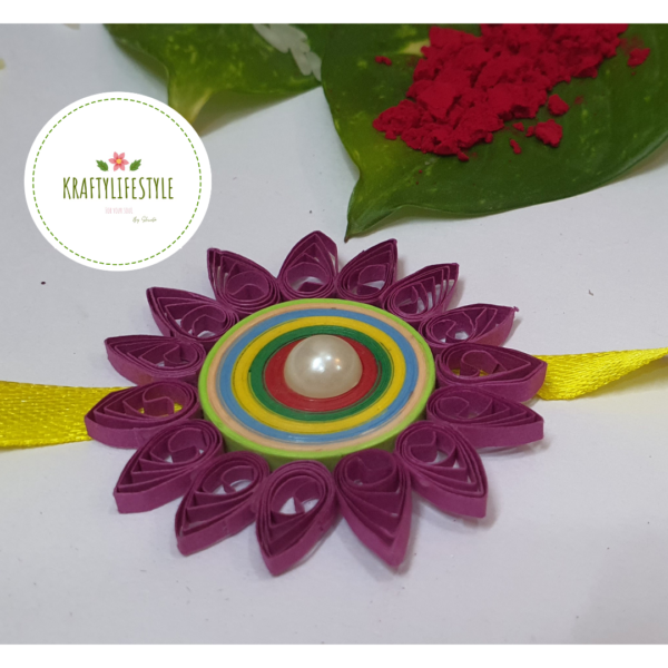 Sunny Floral Rakhi