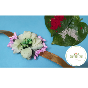 Green Floral Rakhi