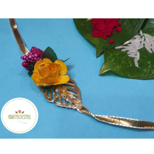 Metal Leaf Rakhi