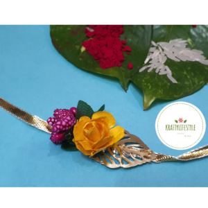 Metal Leaf Rakhi