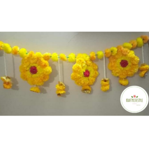 Marigold & Flower Shaped Bandhanwar