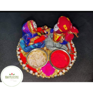 Mini Puppet Roli Chawal Platter