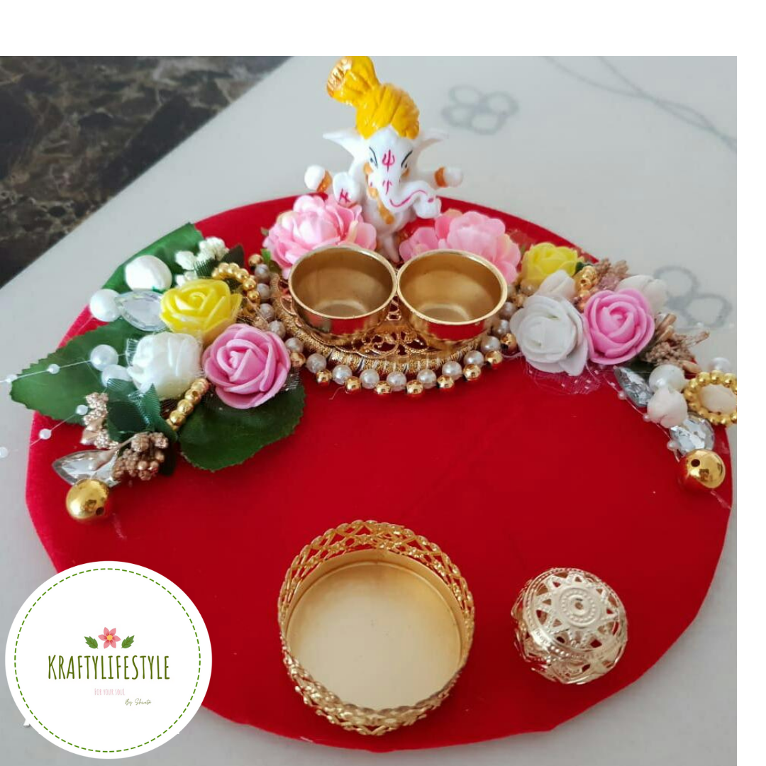 Ring/sagan Ceremony Platter at Best Price in Delhi, Delhi | Custosum