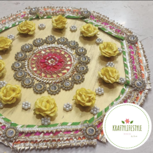 Pooja Thali – Flower Edition