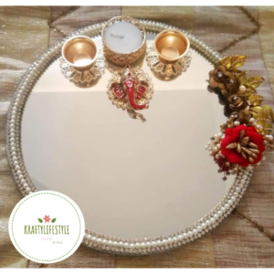 Mirror Pooja Thali Edition