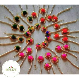 Maang Tikka- Pom Pom Edition