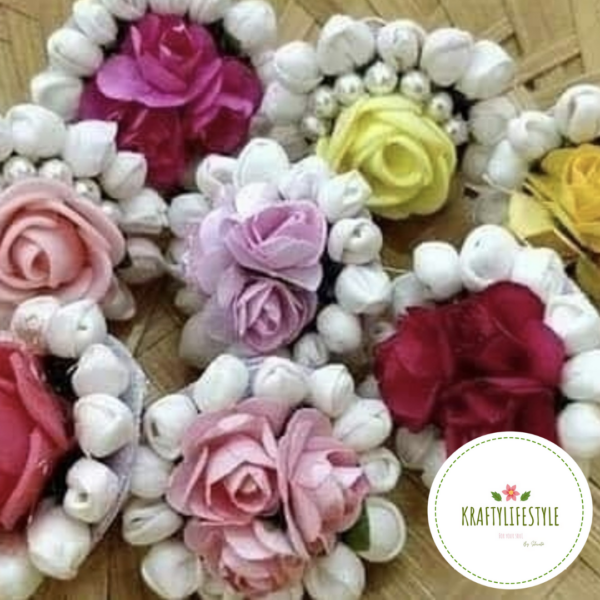 Artificial Flower Ring