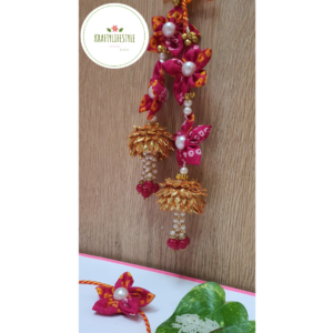 Bandej Flower Rakhi Set