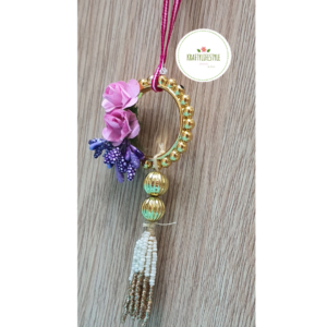 Golden Circlular Lumba Rakhi