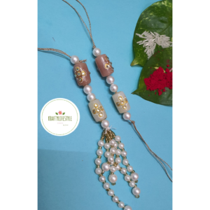 Stone Lumba Rakhi Set