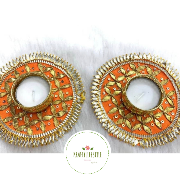 Gota Round Diya