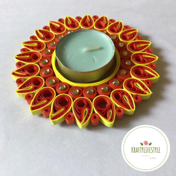 quilling base diya