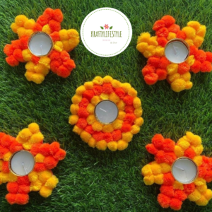 Pom Pom Rangoli