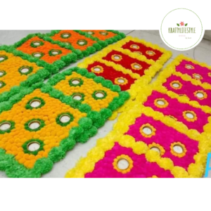 Beautiful Square Rangoli