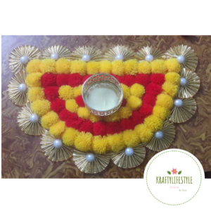 Semi Circle Rangoli