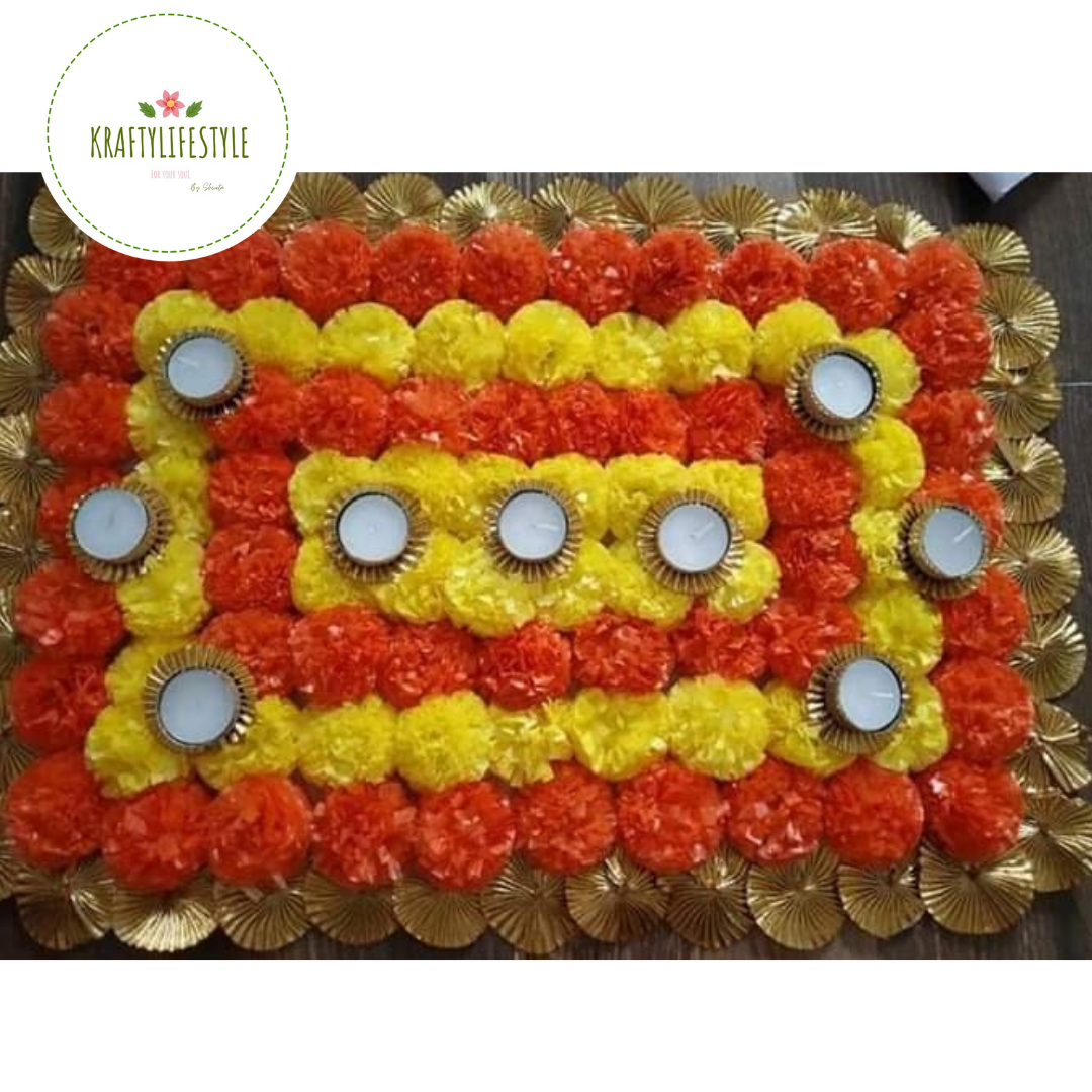 Cake rangoli by Vandana Vipat | Free hand rangoli design, Rangoli designs  with dots, Easy rangoli designs