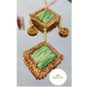 Green Lumba Rakhi