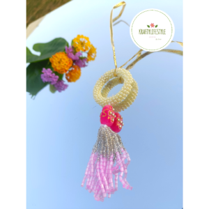 Pink Pearl Lumba Rakhi