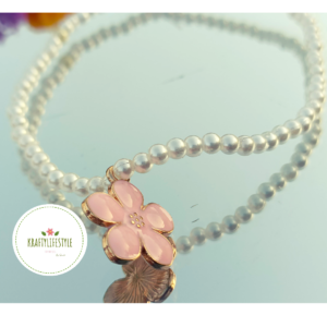 Flower Pearl Bracelet