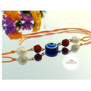 Evil Eye Rudraksh Rakhi