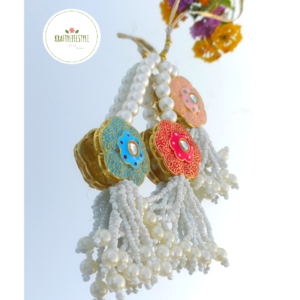 Flower Stone Lumba Rakhi